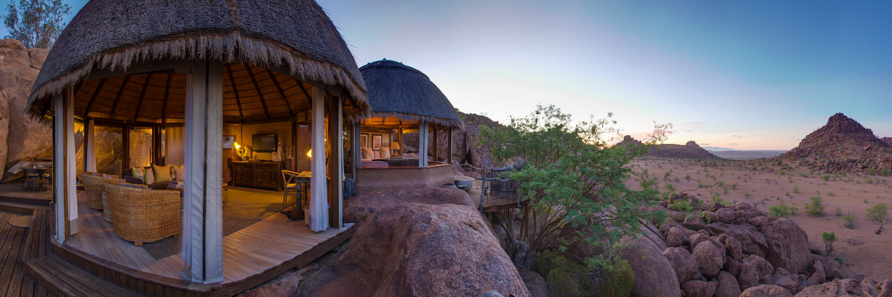 lodge de charme dans le damaraland - voyage en namibie