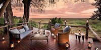 lodge de charme dans le linyanti au Botwana